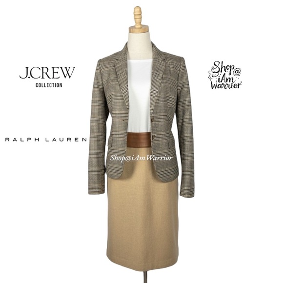 Ralph Lauren Black label Cashmere Blend Pencil Skirt with Leather Buckled Waist - Picture 6 of 13